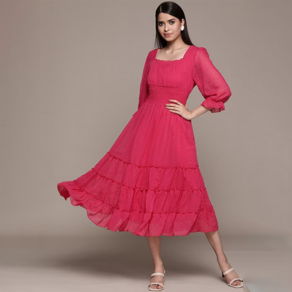 https://www.soulstylez.com/products/fuchsia-solid-chiffon-smocked-tiered-midi-dress