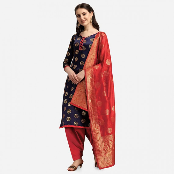 https://www.soulstylez.com/products/navy-blue-red-woven-design-banarasi-unstitched-dress-material