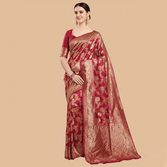 https://www.soulstylez.com/products/maroon-gold-ethnic-motifs-zari-silk-blend-banarasi-saree
