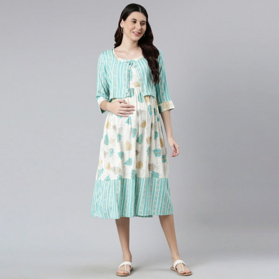 https://www.soulstylez.com/products/women-off-white-green-floral-maternity-a-line-midi-dress