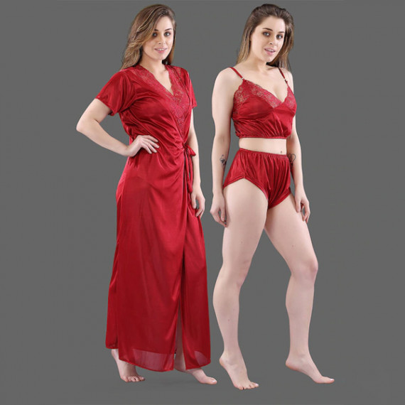 https://www.soulstylez.com/products/women-maroon-solid-satin-3-piece-nightwear-set